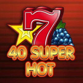 40 Super Hot by Amusnet Interactive, showcased at weisskaszino.com – game logo