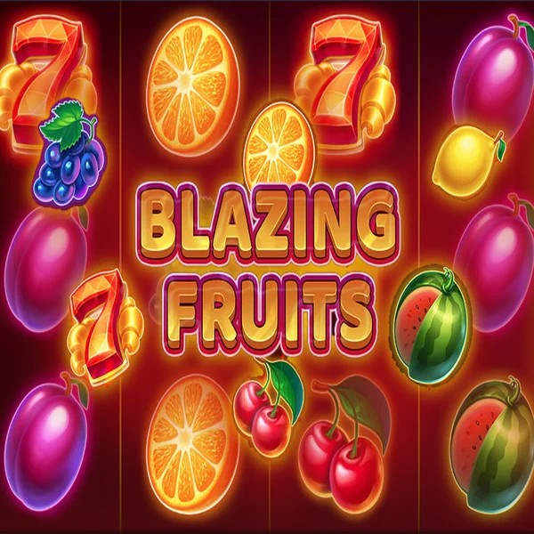 Blazing Fruits by Inbet Games, showcased at weisskaszino.com – game logo