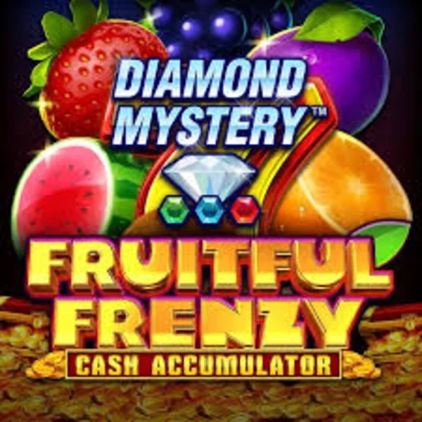 Diamond Mystery Fruitful Frenzy Cash Accumulator slot logo by Greentube at Weiss Casino