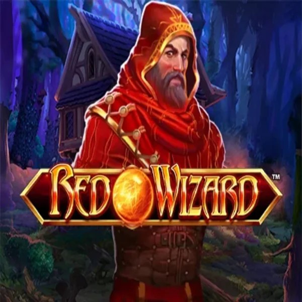 Red Wizard slot logo by Rarestone Gaming at Weiss Casino