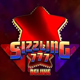Sizzling 777 Deluxe slot visual from Wazdan available on weisskaszino.com