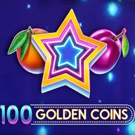 100 Golden Coins by Amusnet Interactive, showcased at weisskaszino.com – game logo