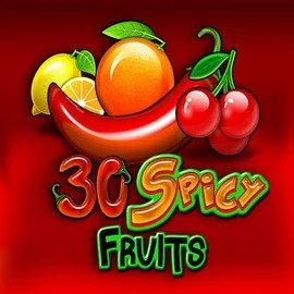 30 Spicy Fruits by Amusnet Interactive, showcased at weisskaszino.com – game logo