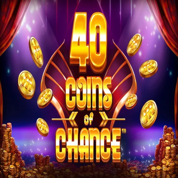 Official Slots logo: 40 Coins of Chance by SYNOT Games at Weiss Casino
