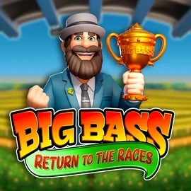 Big Bass Return to the Races by Pragmatic Play, showcased at weisskaszino.com – game logo