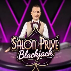 Blackjack Salon Privé logo by Ezugi Weiss Casino