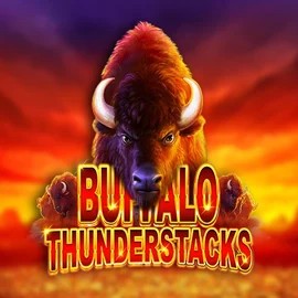 Buffalo Thunderstacks slot visual from Amatic Industries available on weisskaszino.com