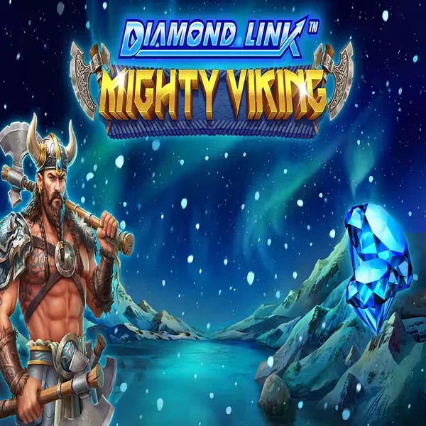 Diamond Link Mighty Viking casino game by Greentube – featured logo at Weiss Casino