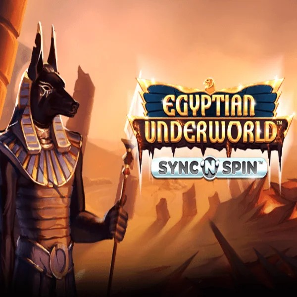 Slots logo of Egyptian Underworld from Greentube at Weiss Casino