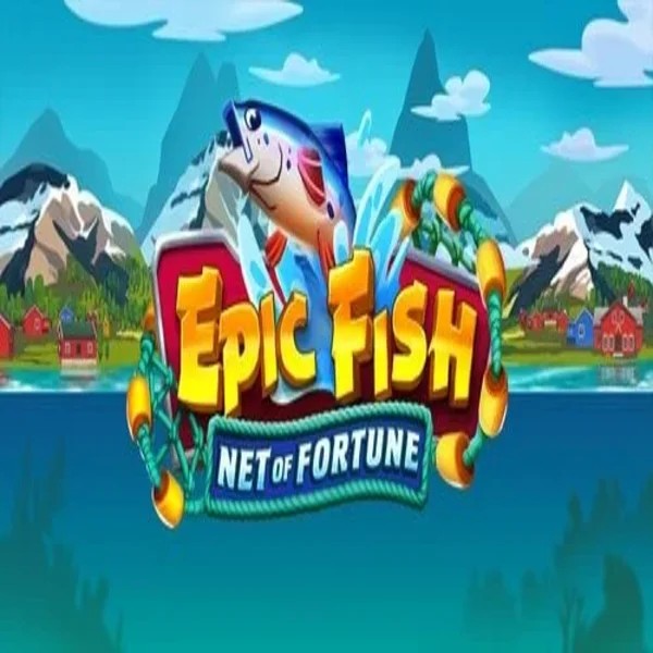 Slots logo of Epic Fish Net of Fortune from Quickspin at Weiss Casino