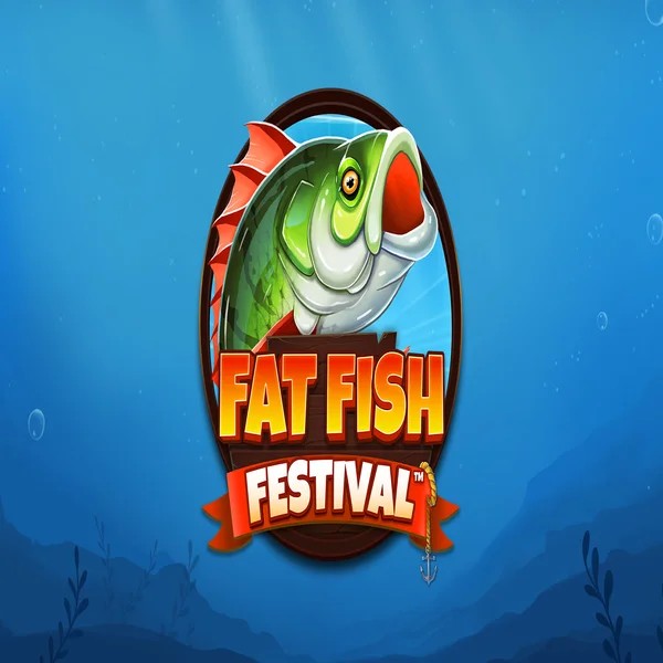Fat Fish Festival slot logo by Wishbone Games at Weiss Casino