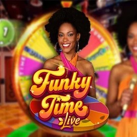 Live Casino logo of Funky Time from Evolution at Weiss Casino