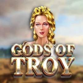 Gods of Troy logo by Red Tiger Gaming at Weiss Casino