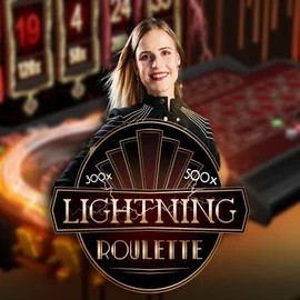 Lightning Roulette logo – Live Casino by Evolution at Weiss Casino