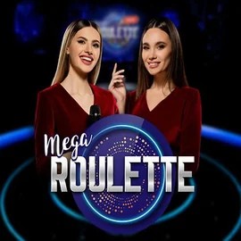 Official Live Casino logo: Mega Roulette by Pragmatic Play at Weiss Casino