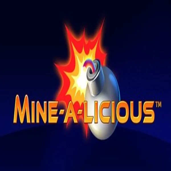 Mine a Licious online game logo by Playtech on weisskaszino.com