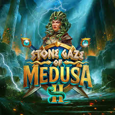 Stone Gaze of Medusa 2 slot visual from Stakelogic available on weisskaszino.com