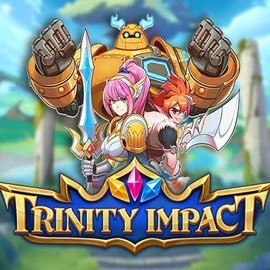 Slots logo of Trinity Impact from Play’n GO at Weiss Casino